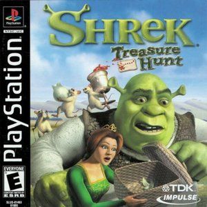 Shrek Treasure Hunt PlayStation Video Game - Sealed